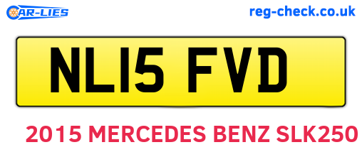 NL15FVD are the vehicle registration plates.