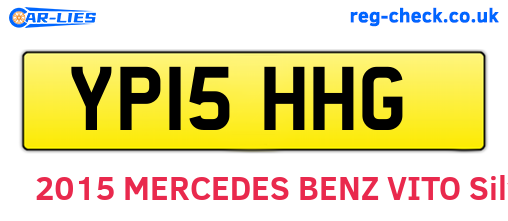 YP15HHG are the vehicle registration plates.
