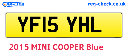 YF15YHL are the vehicle registration plates.