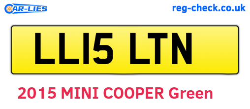 LL15LTN are the vehicle registration plates.