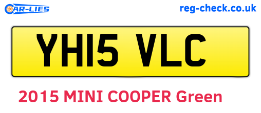 YH15VLC are the vehicle registration plates.