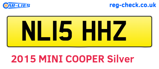NL15HHZ are the vehicle registration plates.