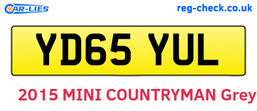 YD65YUL are the vehicle registration plates.