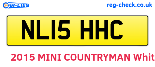 NL15HHC are the vehicle registration plates.
