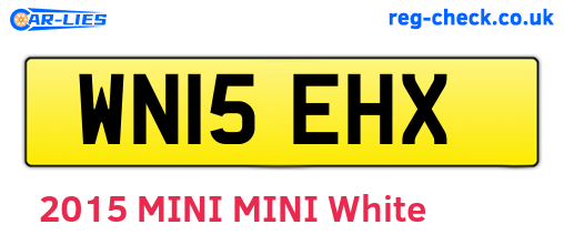 WN15EHX are the vehicle registration plates.