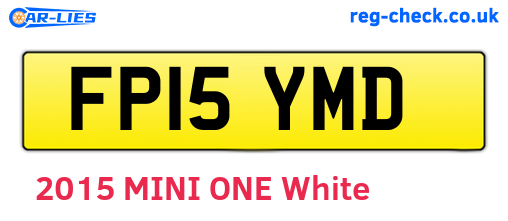 FP15YMD are the vehicle registration plates.
