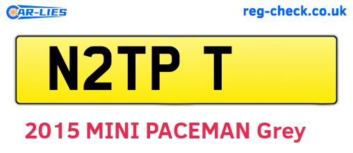 N2TPT are the vehicle registration plates.