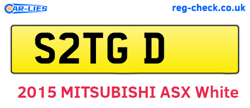 S2TGD are the vehicle registration plates.