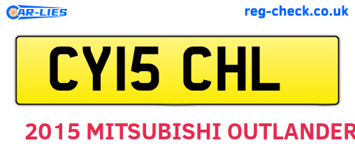CY15CHL are the vehicle registration plates.