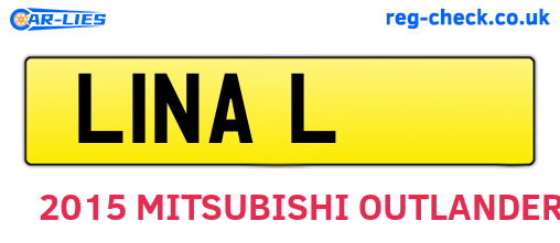 L1NAL are the vehicle registration plates.