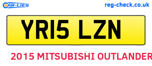 YR15LZN are the vehicle registration plates.