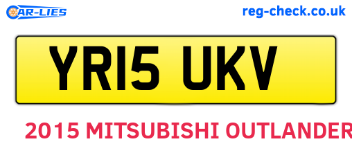YR15UKV are the vehicle registration plates.