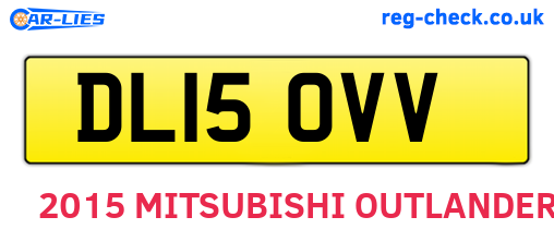 DL15OVV are the vehicle registration plates.