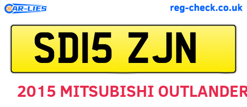 SD15ZJN are the vehicle registration plates.