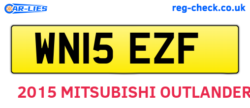 WN15EZF are the vehicle registration plates.