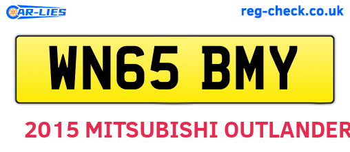 WN65BMY are the vehicle registration plates.
