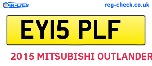 EY15PLF are the vehicle registration plates.