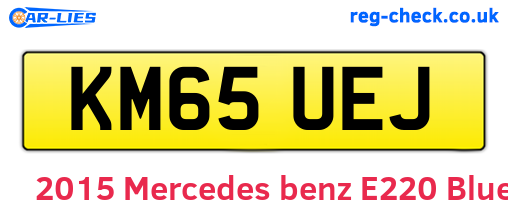 Blue 2015 Mercedes-benz E220 (KM65UEJ)