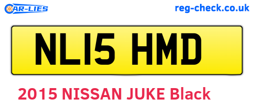 NL15HMD are the vehicle registration plates.