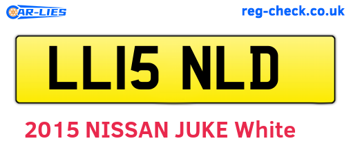 LL15NLD are the vehicle registration plates.