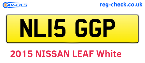 NL15GGP are the vehicle registration plates.