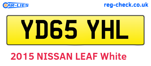 YD65YHL are the vehicle registration plates.
