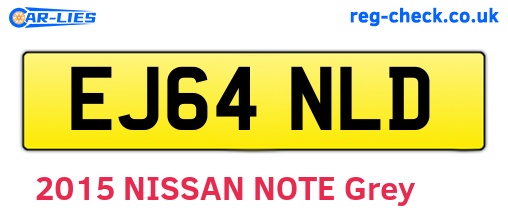 EJ64NLD are the vehicle registration plates.