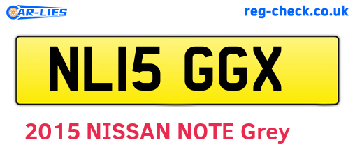 NL15GGX are the vehicle registration plates.