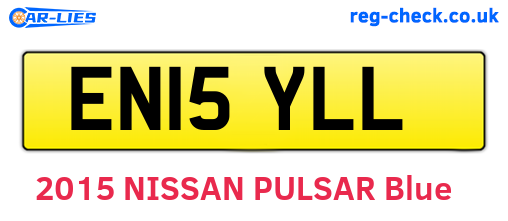 EN15YLL are the vehicle registration plates.