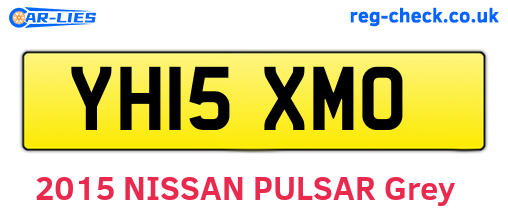 YH15XMO are the vehicle registration plates.