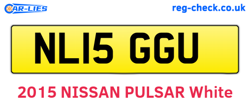 NL15GGU are the vehicle registration plates.