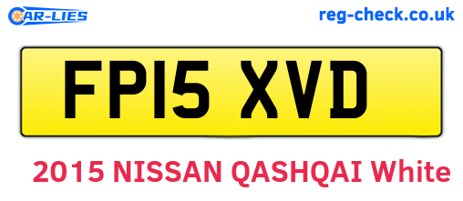 FP15XVD are the vehicle registration plates.