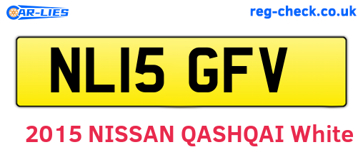NL15GFV are the vehicle registration plates.