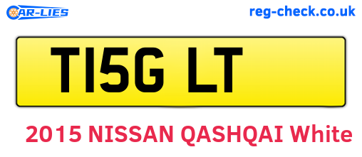 T15GLT are the vehicle registration plates.