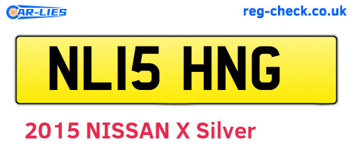 NL15HNG are the vehicle registration plates.