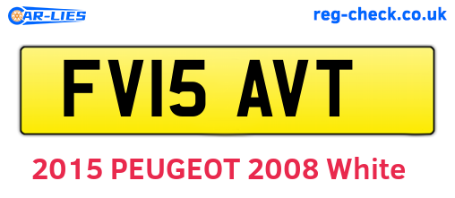 FV15AVT are the vehicle registration plates.