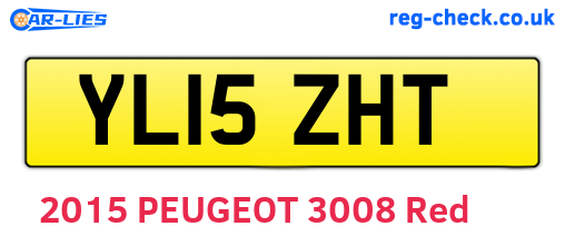 YL15ZHT are the vehicle registration plates.