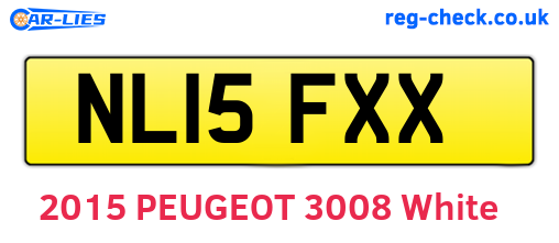 NL15FXX are the vehicle registration plates.