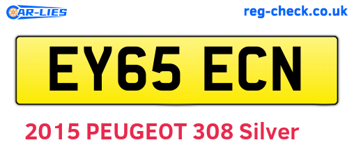 EY65ECN are the vehicle registration plates.