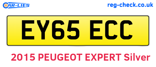 EY65ECC are the vehicle registration plates.