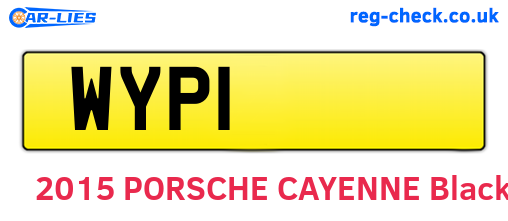 WYP1 are the vehicle registration plates.