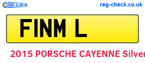 F1NML are the vehicle registration plates.