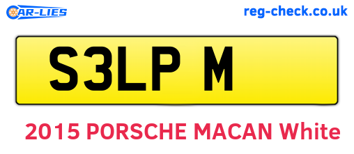 S3LPM are the vehicle registration plates.