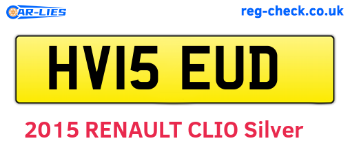 HV15EUD are the vehicle registration plates.