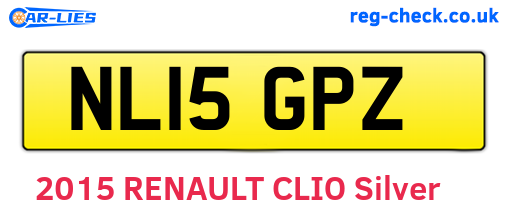 NL15GPZ are the vehicle registration plates.