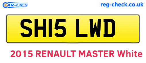 SH15LWD are the vehicle registration plates.