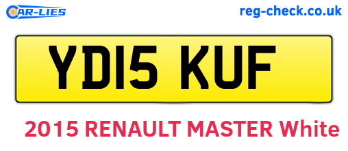 YD15KUF are the vehicle registration plates.