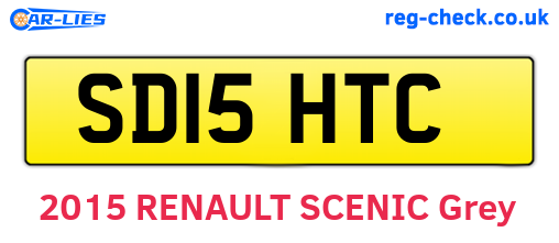 SD15HTC are the vehicle registration plates.