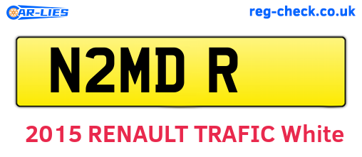 N2MDR are the vehicle registration plates.