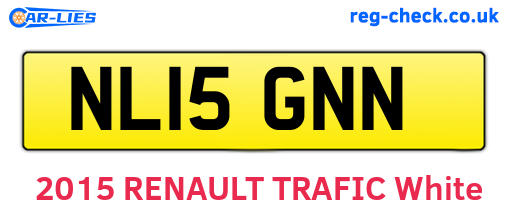 NL15GNN are the vehicle registration plates.